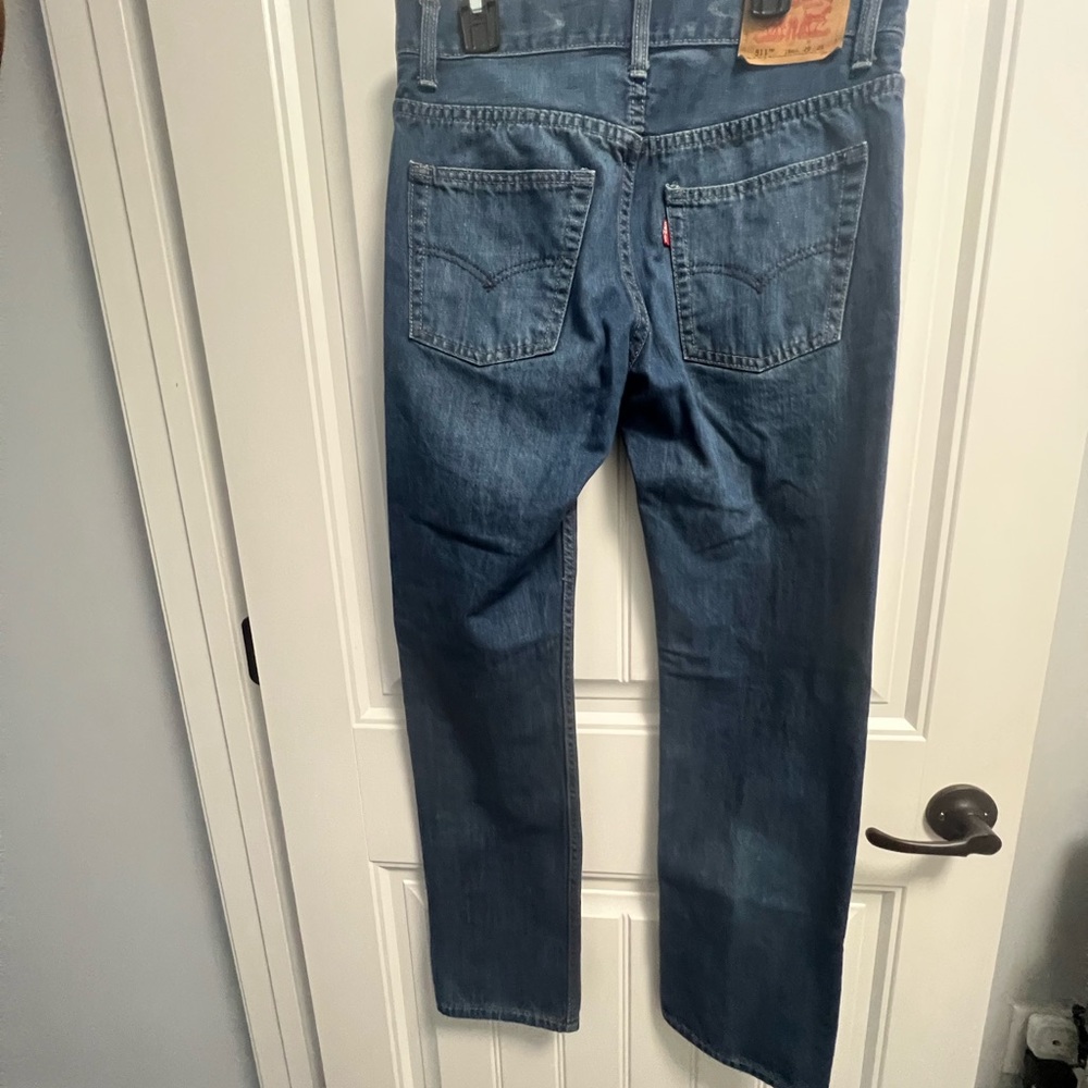 Levi’s 511 Size 18 BOYS Slim Straight Fit Blue Jeans 29” x 29”